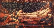 Burne-Jones, Sir Edward Coley Sleeping Beauty oil painting reproduction